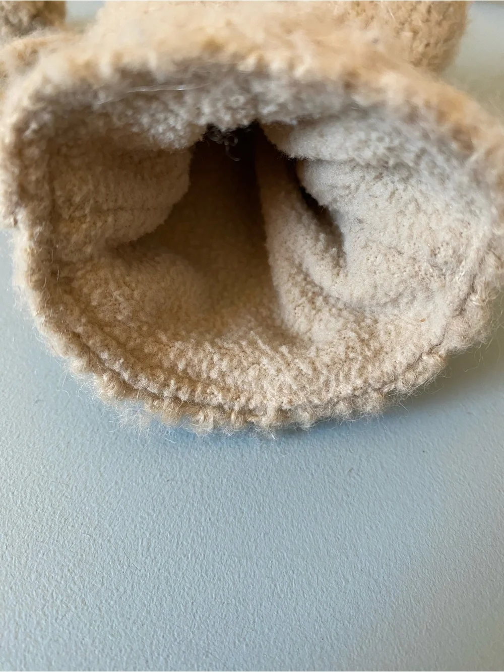 Rylee + Cru Knit Kids Mittens with Pom-Pom Ties - Fleece Lined